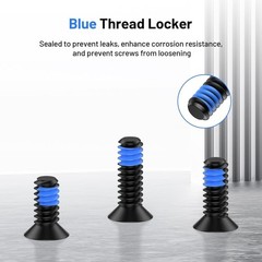 9Pcs Red Dot Screw Kit Includes 6-32 in 8mm/9.5mm/11mm for Red Dot Sight Optics