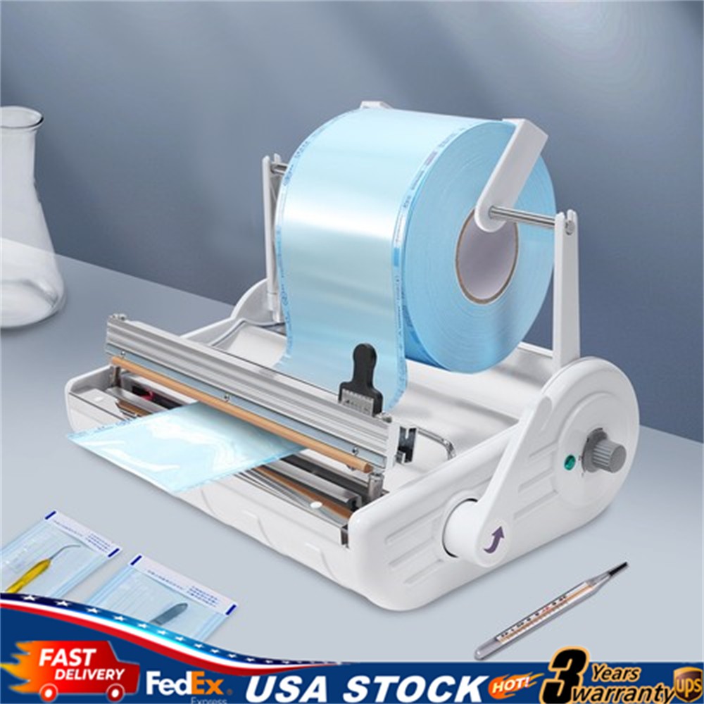 Sterilization Sealing Machine for Dental & Medical Use – 110V Automatic Sealer