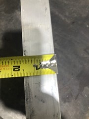 1-1/2″ X 5” ALUM. 6061 FLAT BAR SOLID 8-7/8” Long Bar Stock Left Over Stock