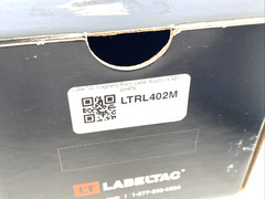 LabelTac LTRL402M Magnetic Rack Label, White 4″ x 25’/Roll
