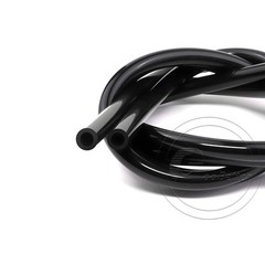 Black Silicone Tube Hose ID 0.5mm-60mm × OD 1mm-68mm Soft Rubber Pipe