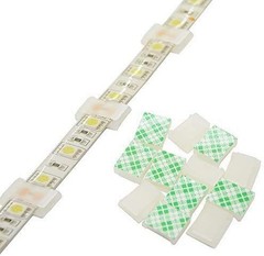 Griver 100 Pack Strip Light Mounting Brackets,Fixing Clips,One-Side Fixing,10…