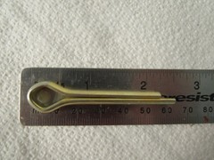 Lot of 2-1/2″ Cotter Pins Yellow Zinc Plated 14 POUNDS!!!