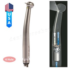10X KaV Style Dental Fiber Optic LED High Speed Handpiece Internal 3 Spray 4Hole
