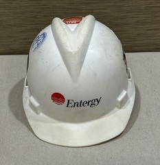 Entergy White V-Gard MSA Hard Hat – Large
