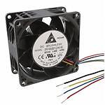 Delta Fans PFR0812XHE-SP00 DC Fan Ball Bearing 12V 3.5A 42W 13300RPM 134.292C…