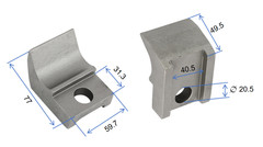 NEW 25Pack C/3 Teeth For FAE CAT Mulchers With C/3 Rotor 570-21233 USA STOCK