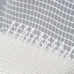 2 in. x 295 ft Self Adhesive Fiberglass Cloth Tape White Mesh Rolls for Drywall