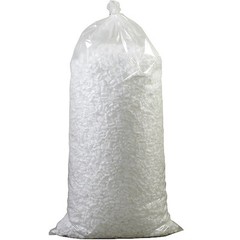 Zoro Select 7Nutsw Packing Peanuts,White,7 Cu Ft,Interlock
