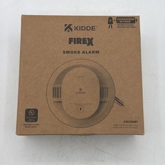 Kidde Firex SMAC10YFEX 21033087 Smoke Alarm, Hardwired W/ 10-Year Backup Battery