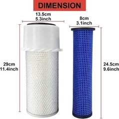 Filter Kit for Bobcat Skid Steer Loaders 751, 753, 763, S130-S205