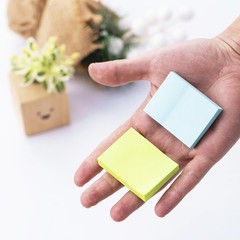(50 Pads) Sticky Notes 1.5×2, 10 Colors Self Sticky Notes, Sticky Pads, Recyc…