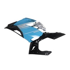 Blue Silver Full Fairings Kit for Kawasaki Ninja 400 EX400 2018-2023 ABS Plastic