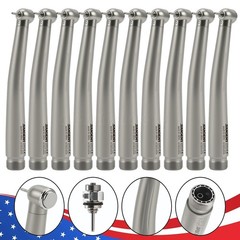 1-10PCS 2H Dental High Speed Handpiece One Water Spray Push