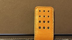 inTEMPO Firenze Italian Leather Padfolio Columbia University Made In Italy