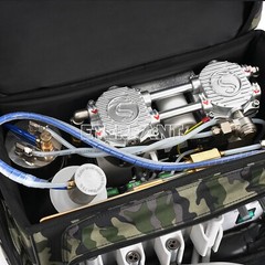 Dental Portable Delivery Unit Mobile Bag Air Compressor Suction System 4H