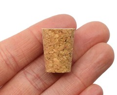 10PK Cork Stoppers, Size #5 – Tapered Shape – Eisco Labs