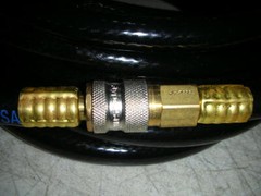 SAS Safety Corporation 9852-41 003-910025 Air-Supply Line w/Fittings 25FT NOS!!