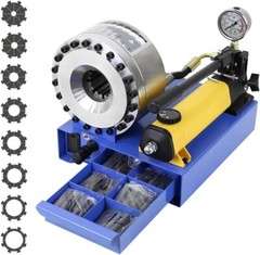 Hydraulic Hose Crimper Pipe Clamping Machine With 8 Sets Dies 10mm-30mm 5600KN