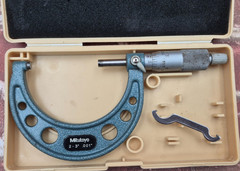 Mitutoyo 103-179 Micrometer 2-3″ .001″ With Case