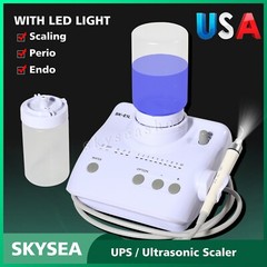 Dental Ultrasonic Scaler + 2 Bottles for EMS Cavitron SKYSEA / LED Handpiece