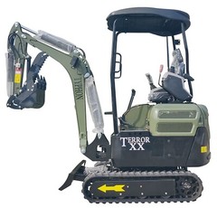 FREE SHIPPING 2025 2 Ton New Mini Excavator, KUBOTA D902 Diesel Engine 16 hpOpen
