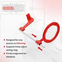 5x Dental X-Ray Positioning XCP Film Stainless Steel Indicator Aligning Arm kit