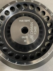 Beckman Coulter Fixed Angle Rotor 24 Slots 2 ml 26K RPM with Lid