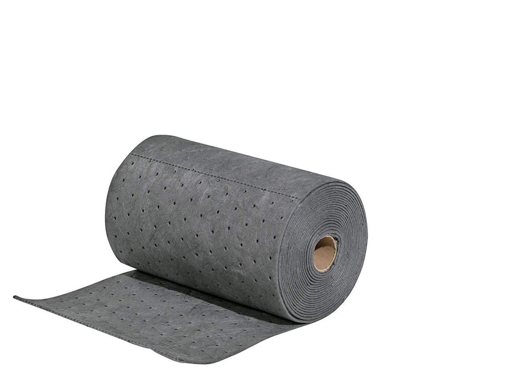 PIG Absorbent Mat Roll for Oil and Other Liquids – 1 Mediumweight Mat Roll –
