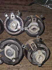 8 RARE VINTAGE WESTERN ELECTRIC-KS OHMITE TRU OHM RHEOSTATS TYPE J MORE
