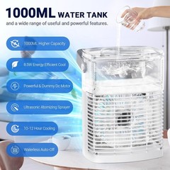 Portable Air Conditioners, 2026 Upgraded 4-IN-1 Quiet AC Unit Black