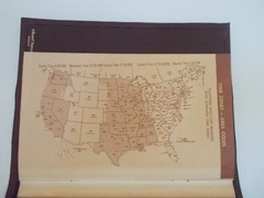 VTG 1981 EDWARD HARVEY Brown Kidskin Leather Address Book