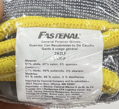 3 Pairs Fastenal Safety Gear Work Gloves Small-Size 7 NEW!