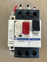 TELEMECANIQUE MOTOR STARTER GV2ME06 1-1.6A W/ SCHNEIDER GVAN11