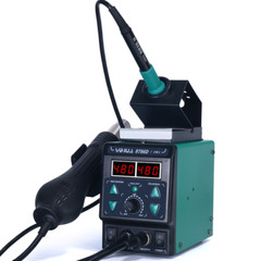 YIHUA 8786D-I Desoldering Gun Solder Iron Kit Hot Air Rework Soldering Station