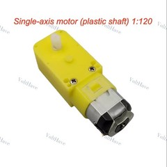 5PCS Four-wheel Drive Vehicle Strong Magnet Motor TT Single-axis Motor 1:120 New
