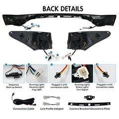 Full LED Sequential Animation Tail Lights 2012-2020 Lexus GS350 GS200t GS250 GSF