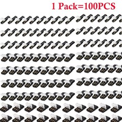 500Pcs 1/2/3 Pin Electrical Wire Connectors Kit Quick Splice Wire Connectors