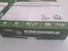 2 Reams Boise 3 Hole Punch Copy Paper 8.5″ x 11″ Multi-Use 20lb 500 Sheets