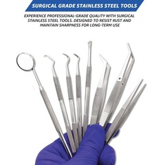 Dental Hygiene kit Dental tool Set Cleaning Kit Dental Oral Cleaning Probe Set