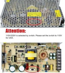 120W Switching Power Supply DC 24V 5A Transformer Regulated (120W)