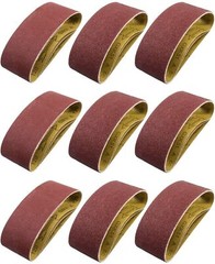 3×21 Sanding Belts Aluminum Oxide for Belt Sander Wood Metal Grinding