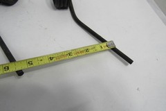 Set of Four Baler Tines, Steel Black Unmarked Excellent Condition