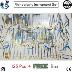 Rhinoplasty Instrument Set of 125 Pcs – Nose Surgery, Plastic Surgery Instrument