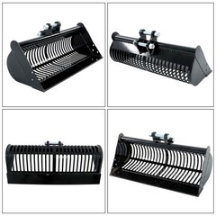 Screening Bucket Attachment For 0.8-1.5 TonMini Excavator 800mm