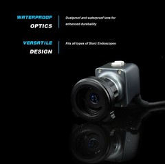 Endoscopy Camera & Cold LED Light Source HD USB ENT Medical Endoscope with fiber