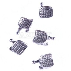 Dental Orthodontic Monoblock Bracket Braces Mini Roth/MBT 018/022 Hooks 3-4-5