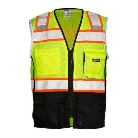 Kishigo 1515-L Vest,Black,L