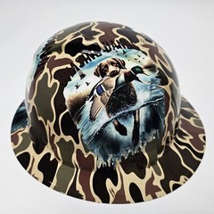 full brim hard hat custom hydro dipped IN DRAKE DUCK HUNTER CHASING BANDS NEW