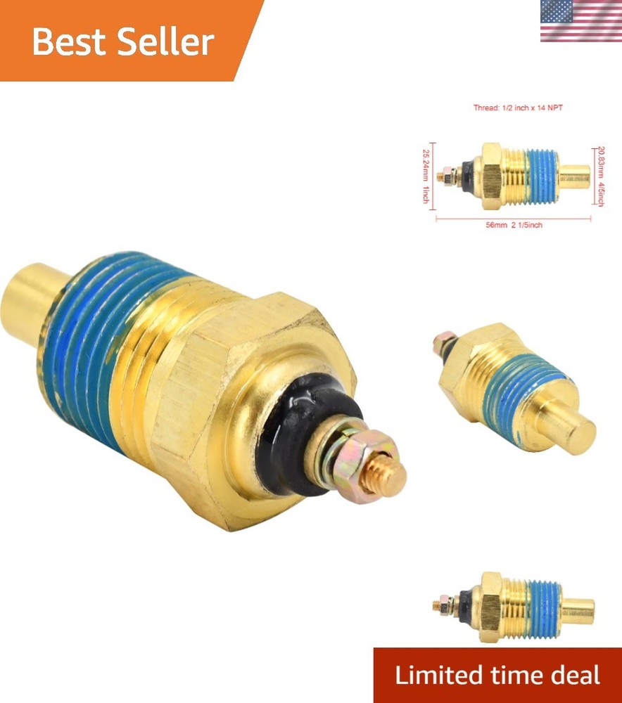 Reliable Electrical Temperature Sender Compatible with OMC and Mercruiser
